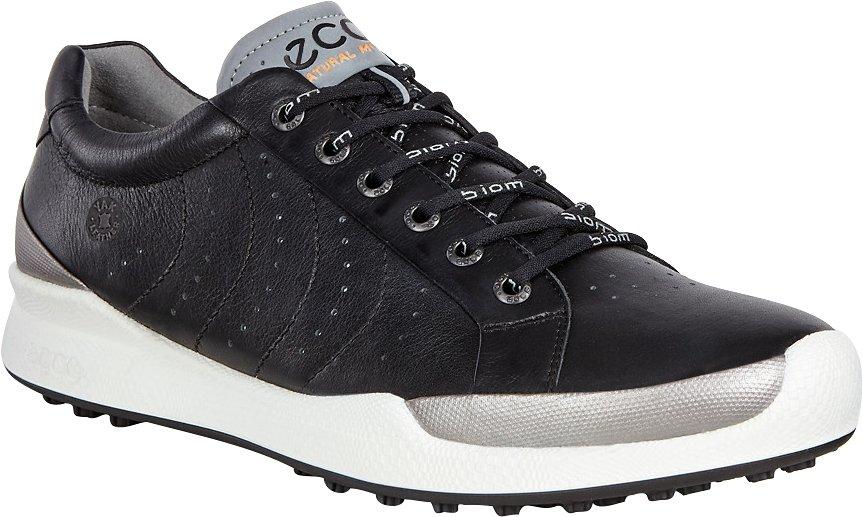 Men s BIOM Hybrid HM Spikeless Golf Shoe Black Black Solid ECCO Golf Shoes Men s Golf Town Limited